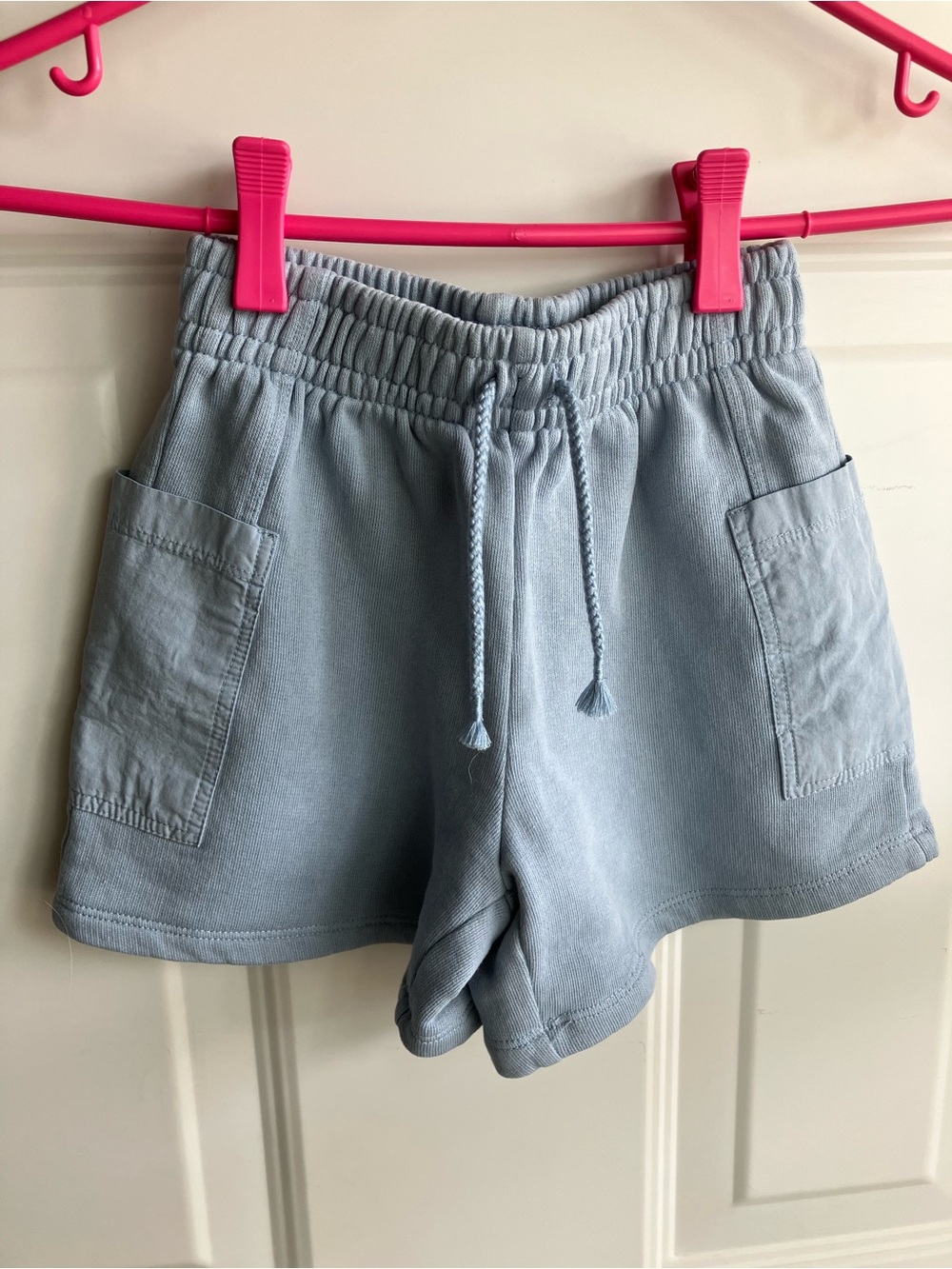 Zara blue shorts size 6 NWT